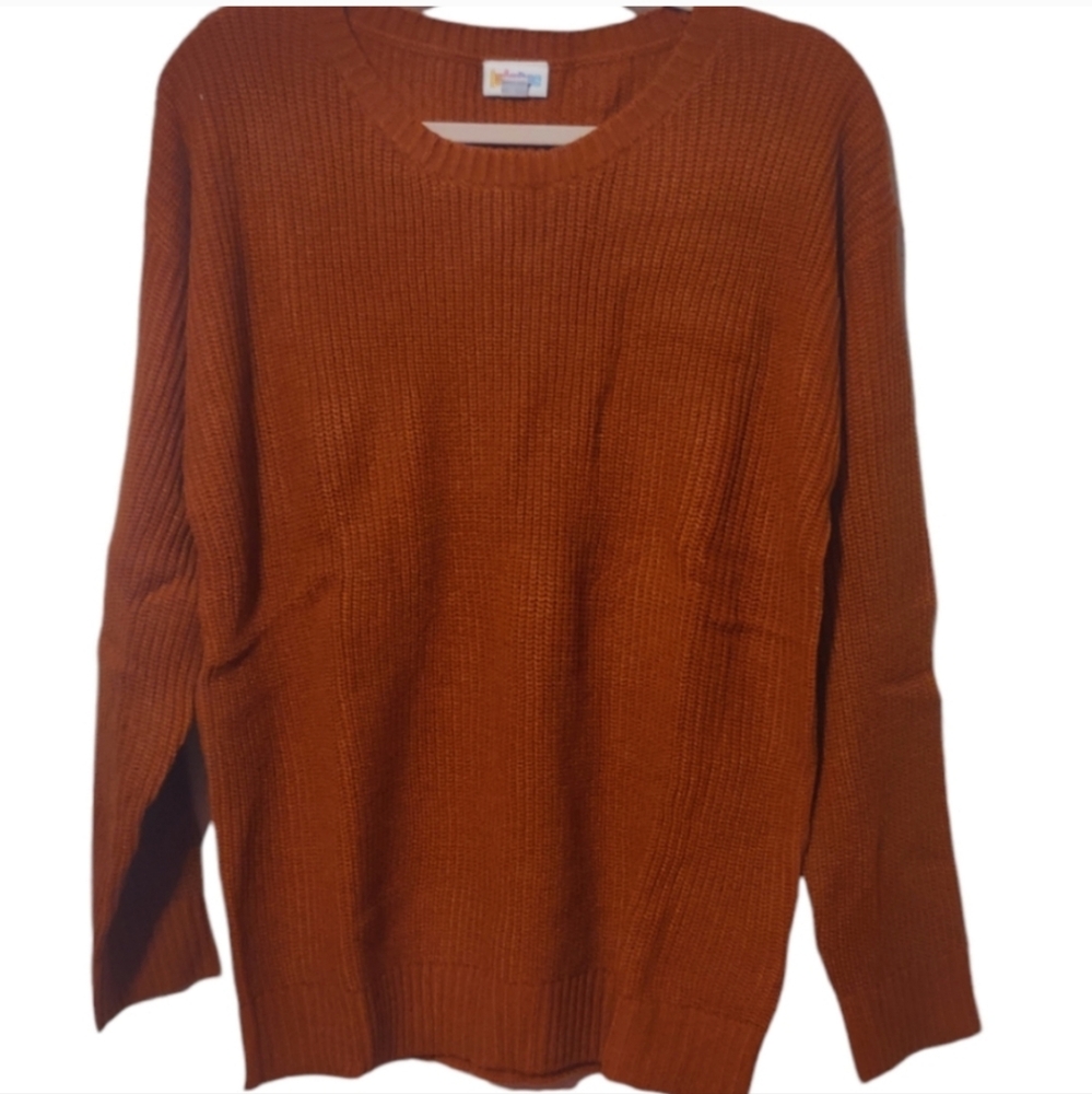 Copper Crew Neck Sweater